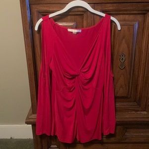 Boston Proper cold shoulder top